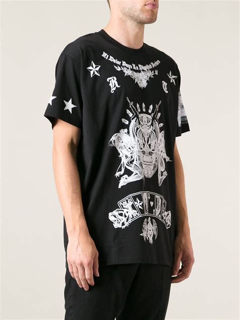 givenchy mens skull t shirt|Givenchy t shirt euro.